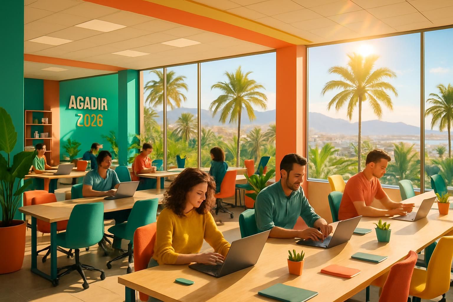 découvrez les meilleurs espaces de coworking à agadir en 2026 pour booster votre productivité dans un environnement moderne et convivial.