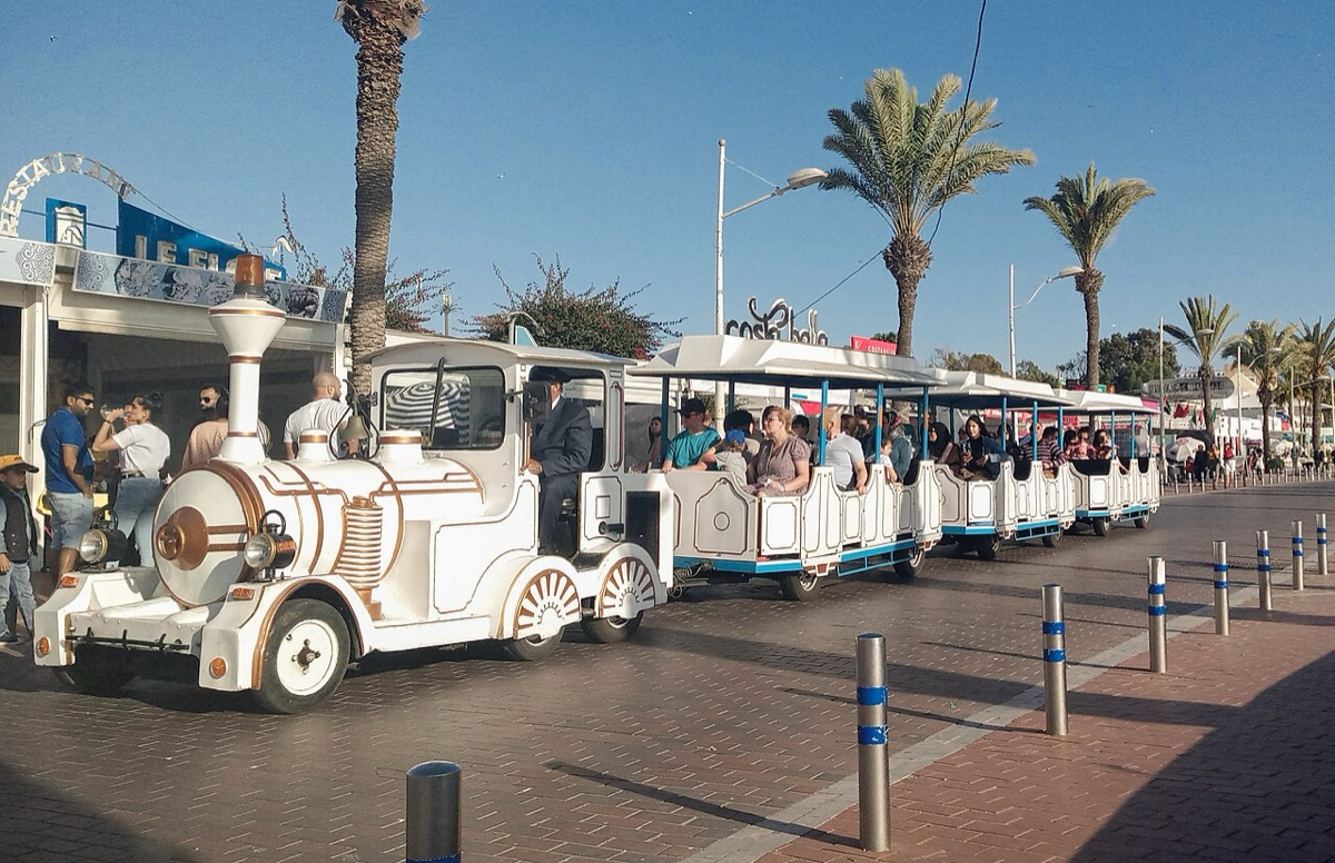 Petit train à Agadir