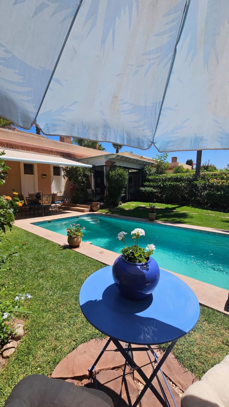 Piscine privée de la Villa Célia près d'Agadir