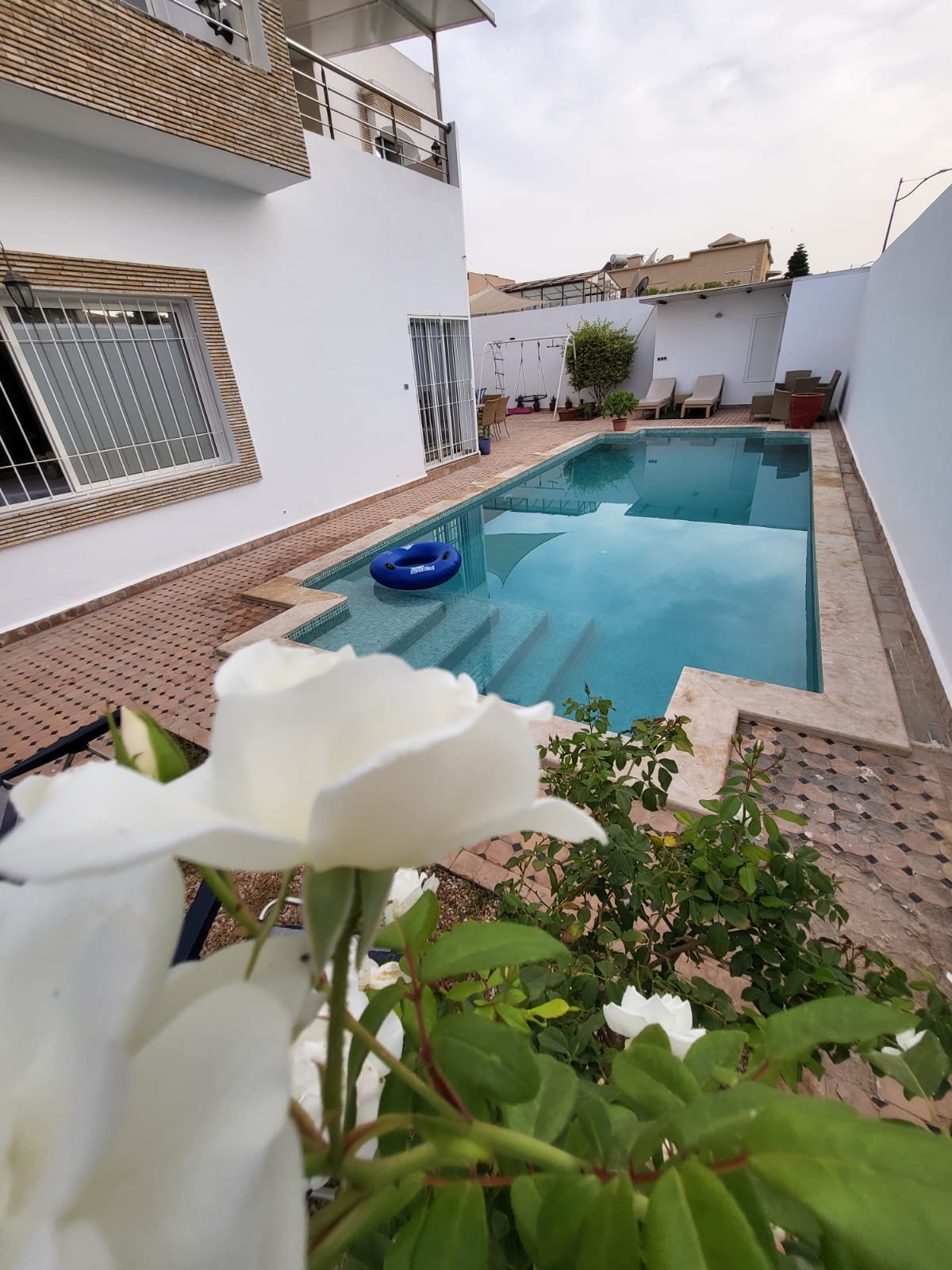 Villa Linda — piscine privée à Talborjt