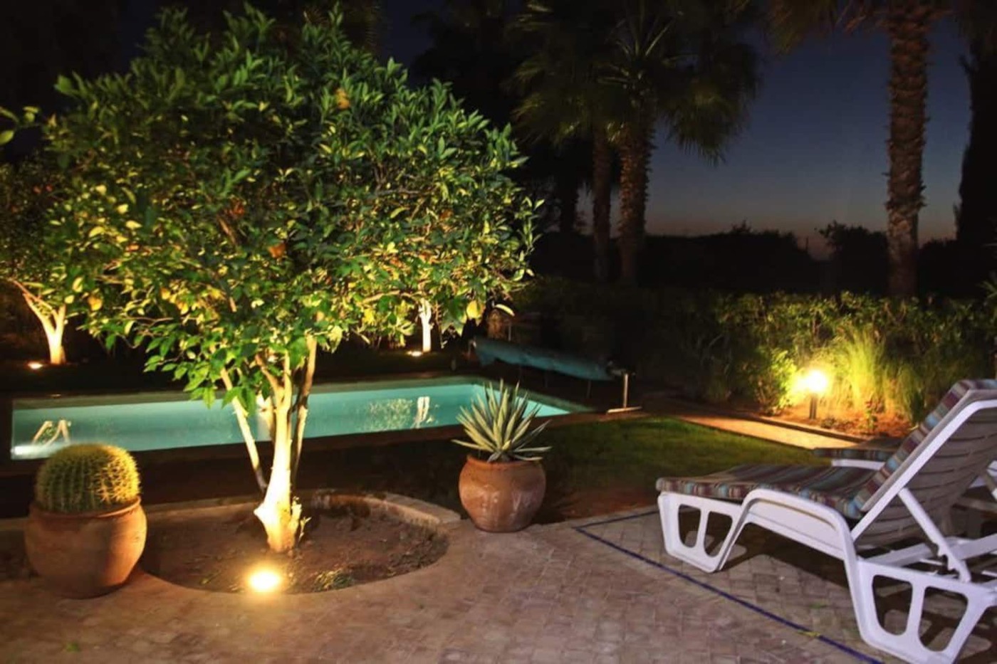 Yasmina â villa avec piscine Ă Agadir
