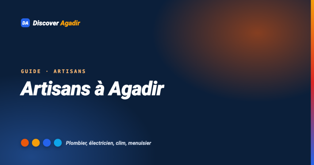 Artisans à Agadir