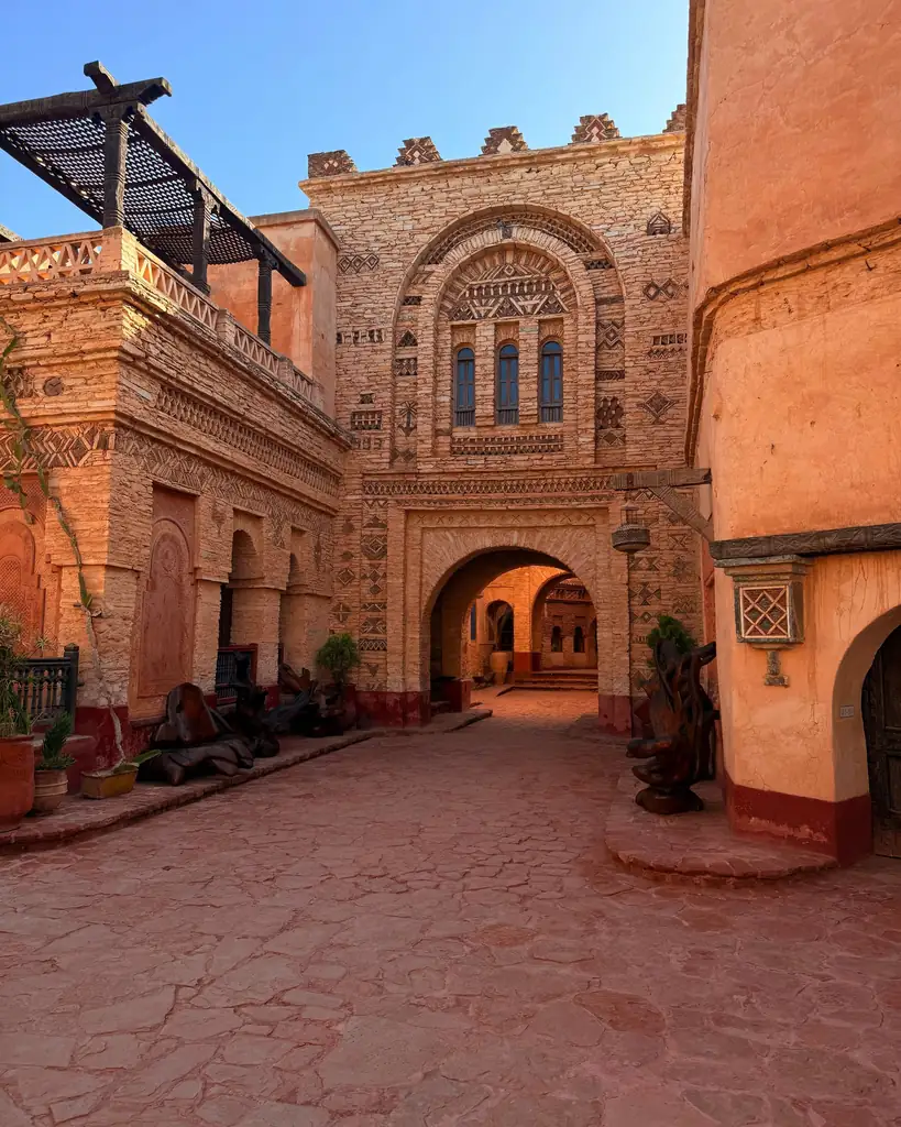Traditional architecture detail in the Medina of Agadir